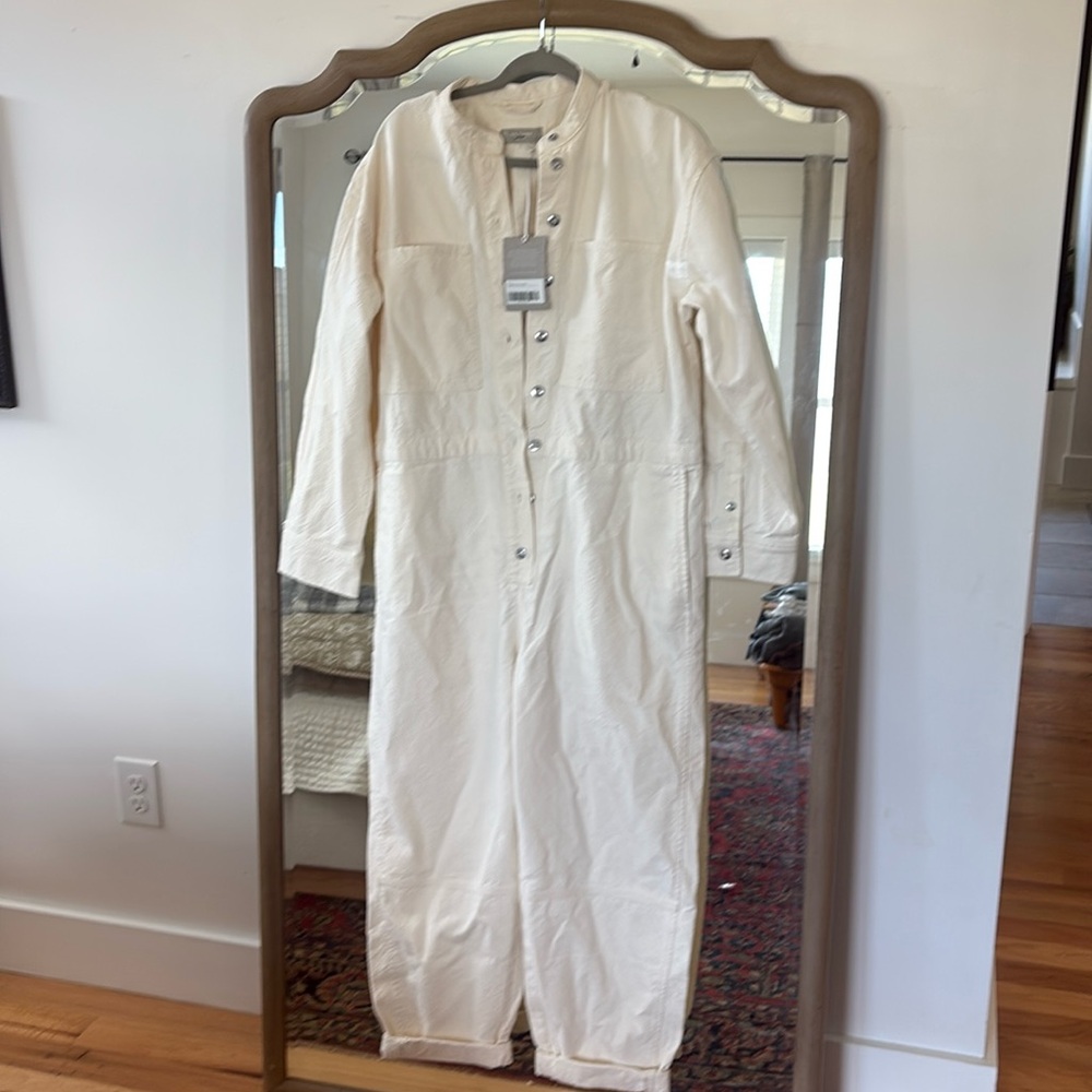 NWT Everlane cotton jumpsuit